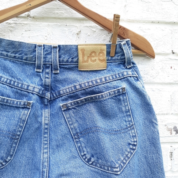 Vintage Lee Highrise Mom Jeans size 8 - Picture 5 of 6